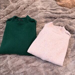 Jcrew sweater set size large